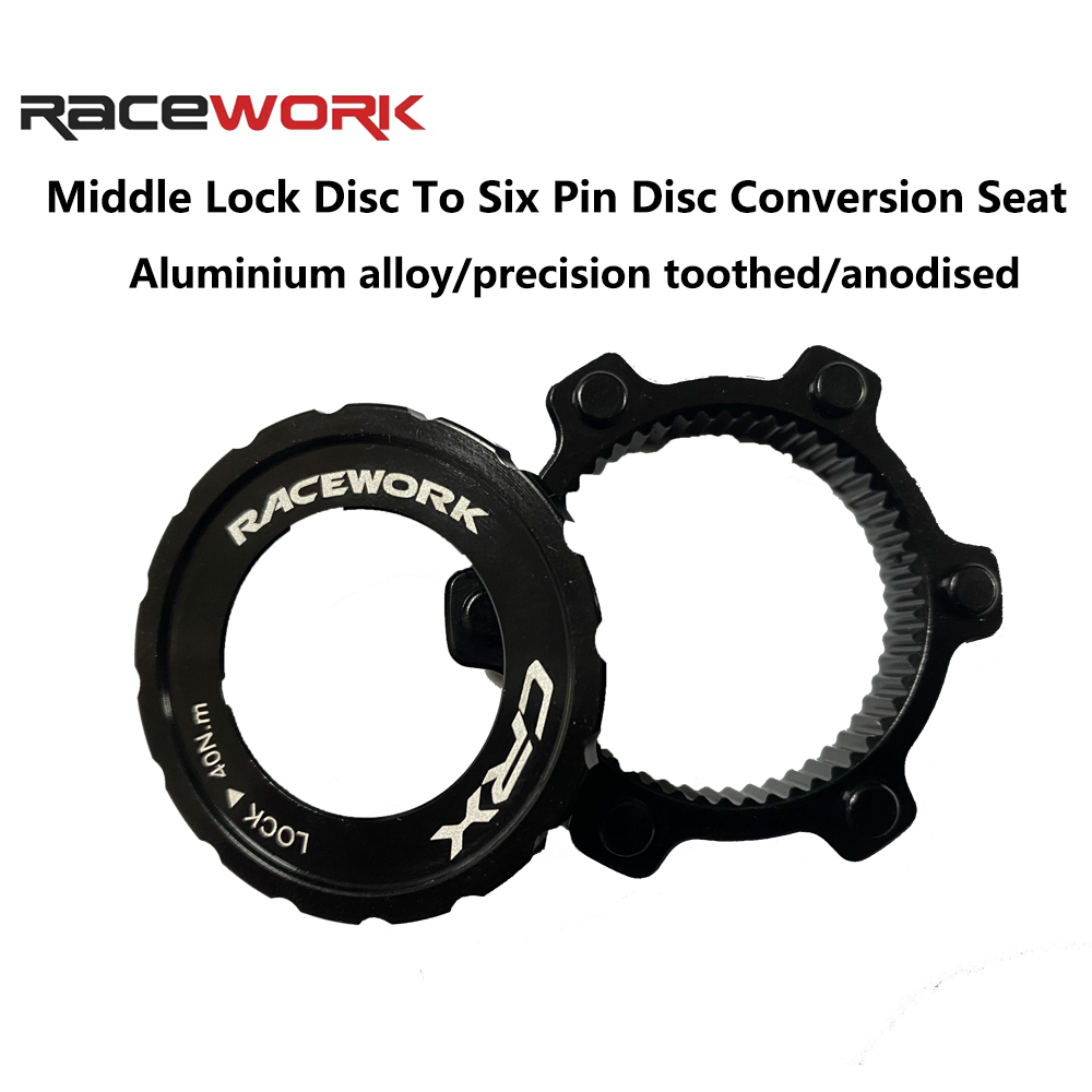 Commuter Bike Lock - Adaptor Centerlock Ke 6-Hole Untuk Sepeda