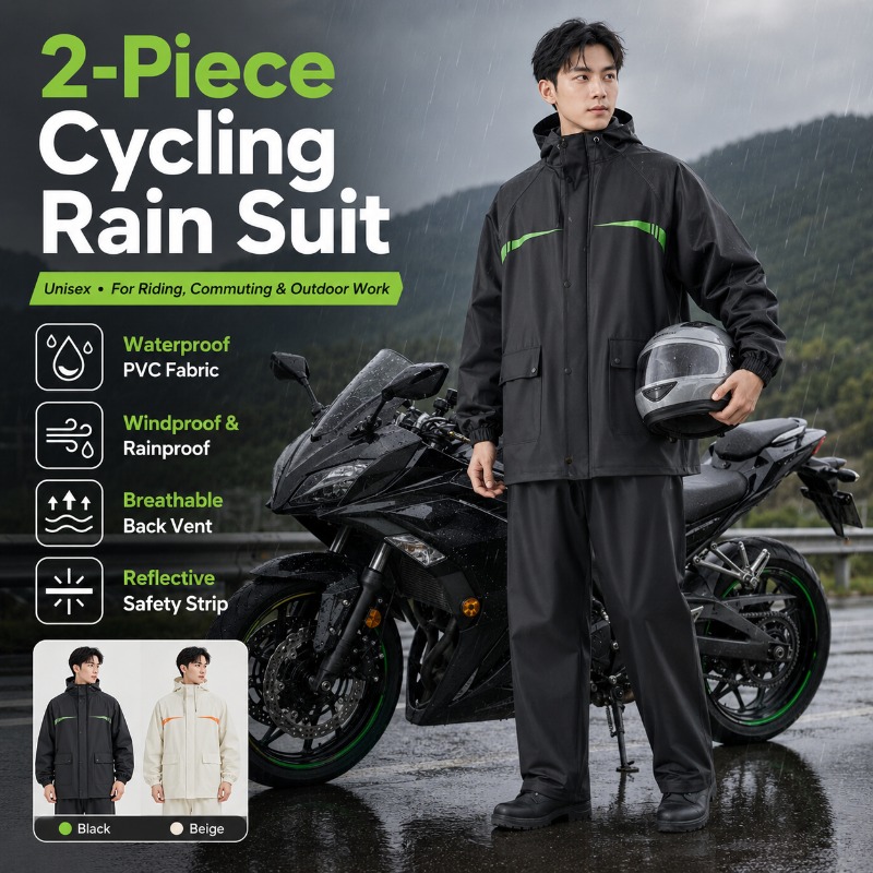 Cycling Commute Pants - Setelan Hujan Bersepeda Anti Air 2