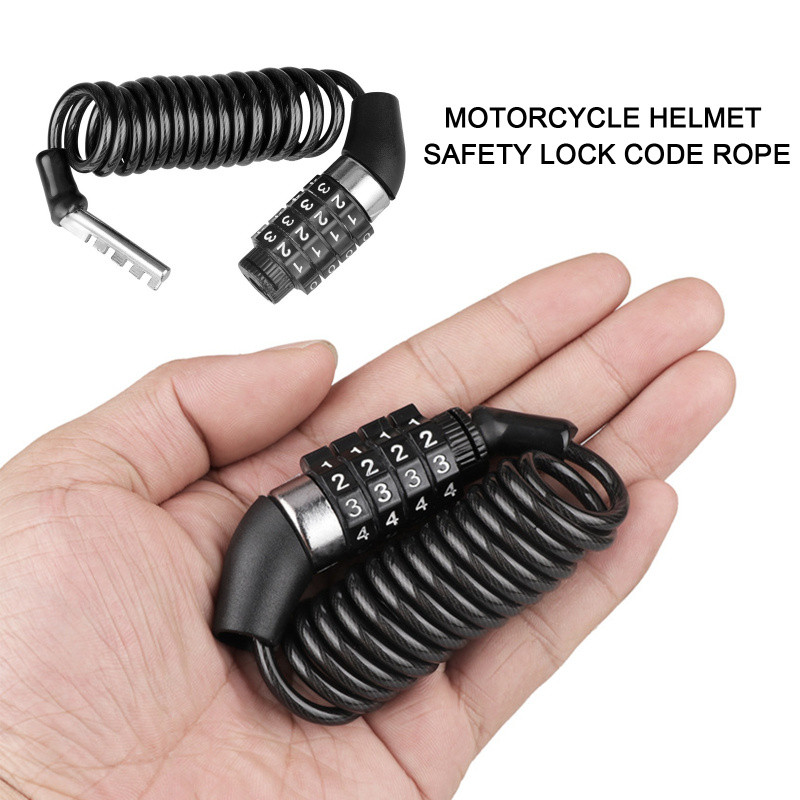 Kunci Rantai Anti Maling Seped - Chain Lock Combination ulasan dan harga
