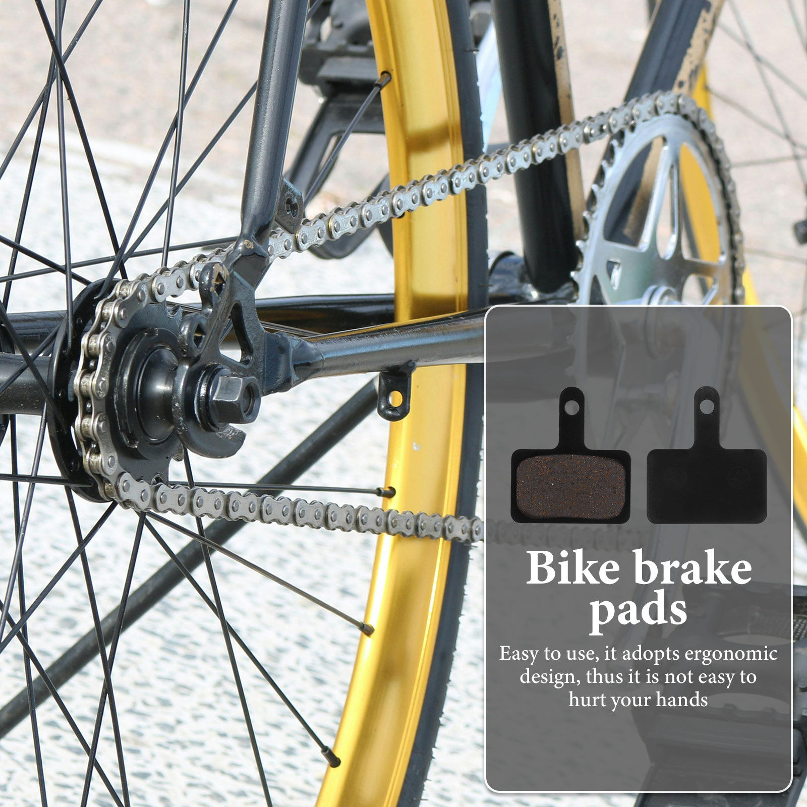 6 Set Bantalan Rem Cakram Ring - Cycling Commute Essentials ulasan dan harga