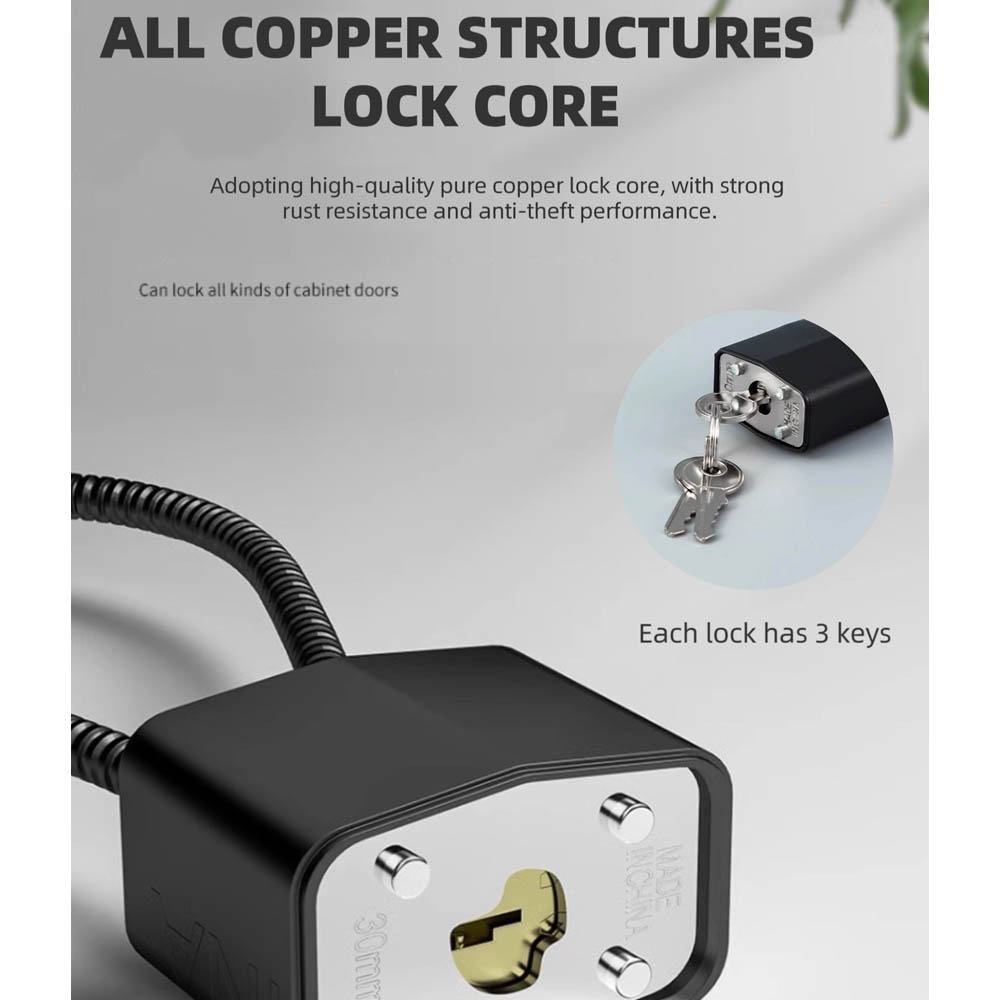 1 buah kabel baja lembut gembo - Cable Lock Flexible ulasan dan harga