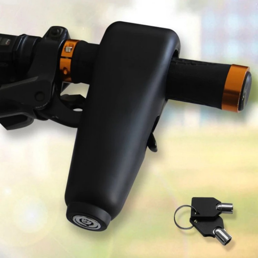 Kunci Alarm Setang Motor 110dB - Commuter Bike Lock ulasan dan harga