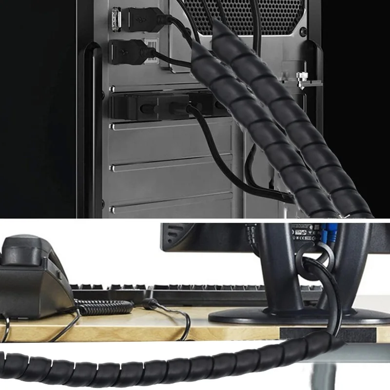 Pelindung Kabel Spiral Fleksib - Cable Lock Flexible ulasan dan harga
