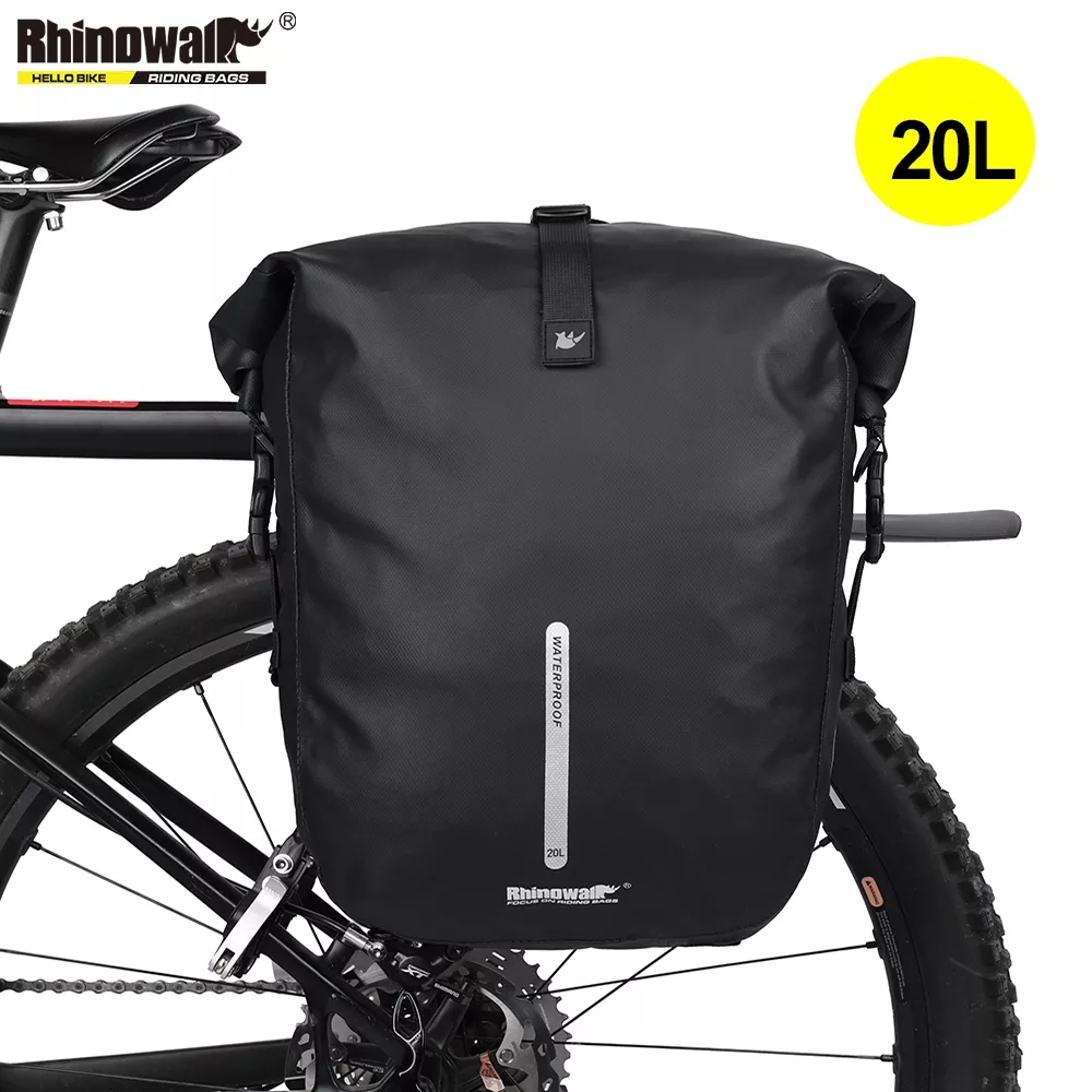 Rhinowalk Ransel Keranjang Sep - Panniers Waterproof Rear ulasan dan harga