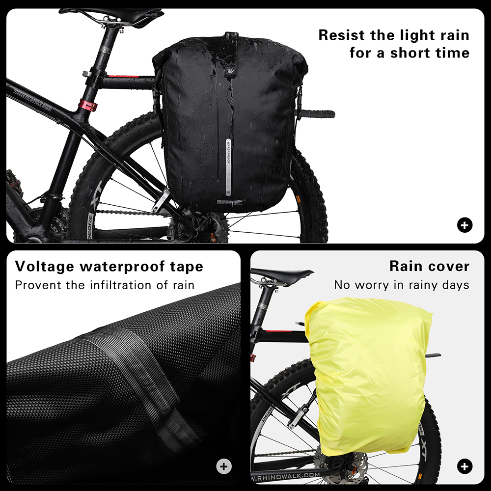 Rhinowalk Ransel Keranjang Sep - Panniers Waterproof Rear ulasan dan harga