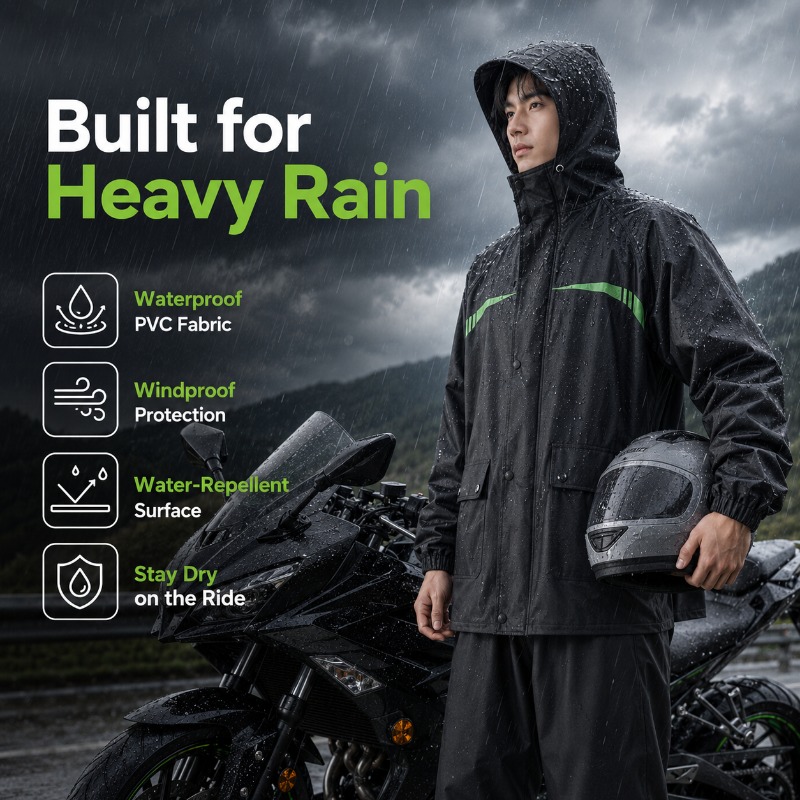 Setelan Hujan Bersepeda Anti A - Cycling Commute Pants ulasan dan harga