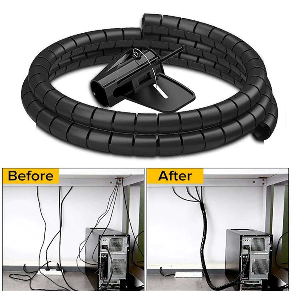 Klip Pengatur Kabel Spiral Fle - Cable Lock Flexible ulasan dan harga