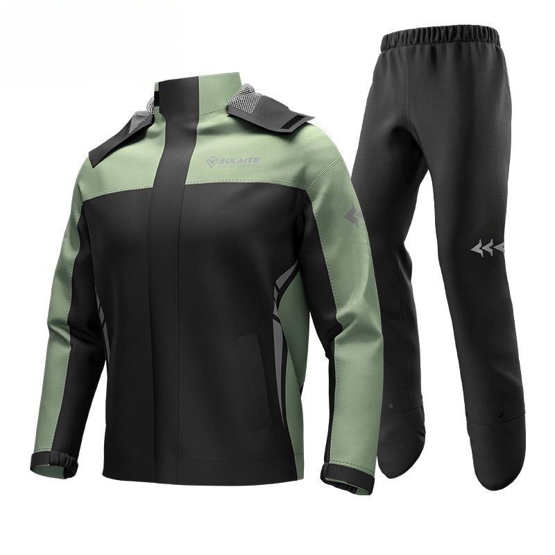 Setelan Jas Hujan Motor Oxford - Cycling Commute Pants ulasan dan harga