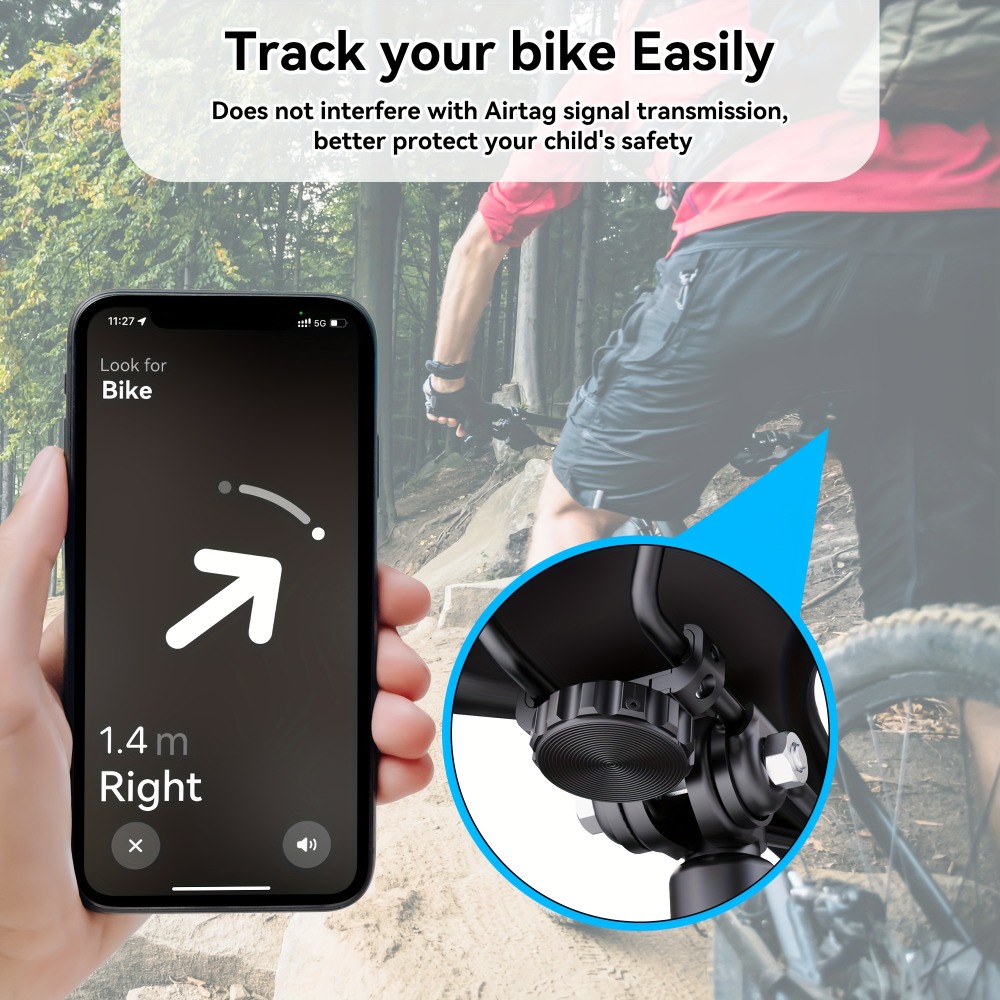 Dudukan Airtag untuk Sepeda, C - Commuting By Bike ulasan dan harga