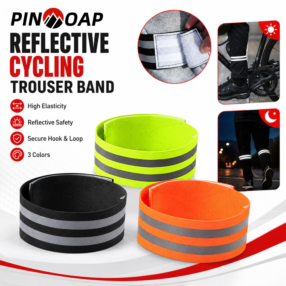 PINMOAP 1/2PCS Tali Celana Sep - Cycling Commute Pants ulasan dan harga